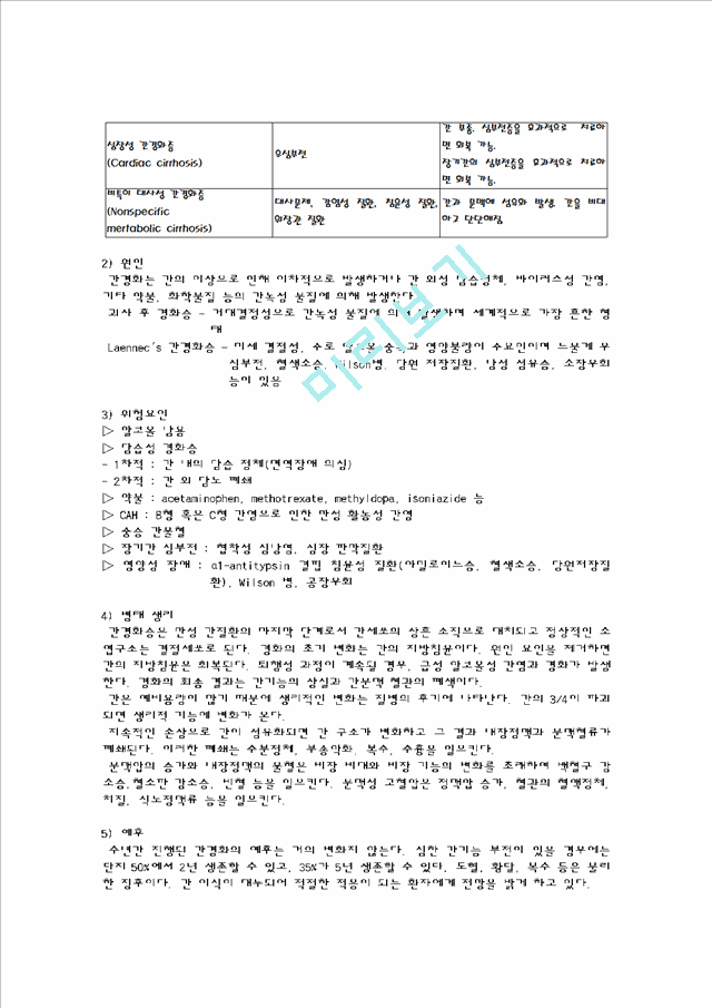 [간호학]LiverCirrhosis간경화증.hwp